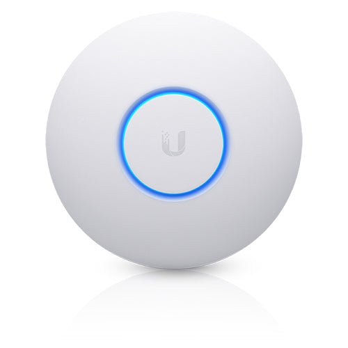 Ubiquiti UniFi AC Pro V2 Indoor & Outdoor AP, 2.4GHz @ 450Mbps, 5GHz @ 1300Mbps, 1750Mbps Total, Range Up 122m | POE Adapter Included - Leader Electronics