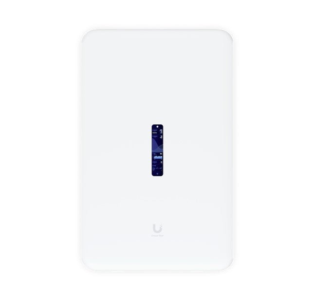 Ubiquiti UniFi Dream Wall, Wall-mountable UniFi Cloud Gateway, Built-in WiFi 6 Access Point, PoE Switching, UniFi OS Console, 3.5+ Gbps - Leader Electronics