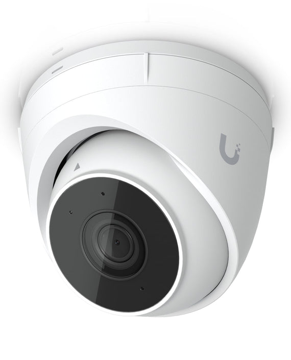 Ubiquiti UniFi G5 Turret Ultra, White, Ultra-compact, Tamper-resistant IK04, IP66 Weatherproof 2K HD PoE Camera, Long-range Night Vision - Leader Electronics