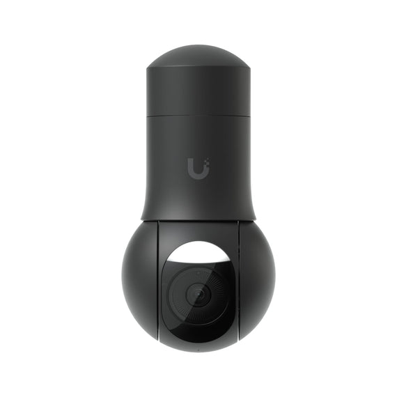 Ubiquiti UniFi Protect G5 PTZ Camera, Black, Compact, Weatherproof 2K HD, IP66, Remote Pan-tilt-zoom Control, Automatic Person Tracking. - Leader Electronics