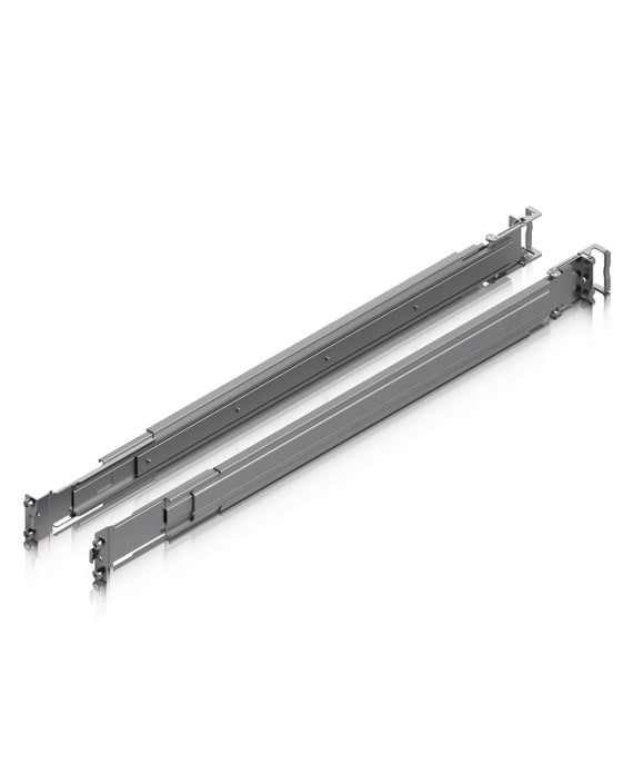 Ubiquiti UniFi Sliding Rack Rails, Adjustable Sliding Rails For UniFi Rack-Mount Gear, Designed For Smooth Sliding And Flexible Fit In 4-Post Racks. - Leader Electronics