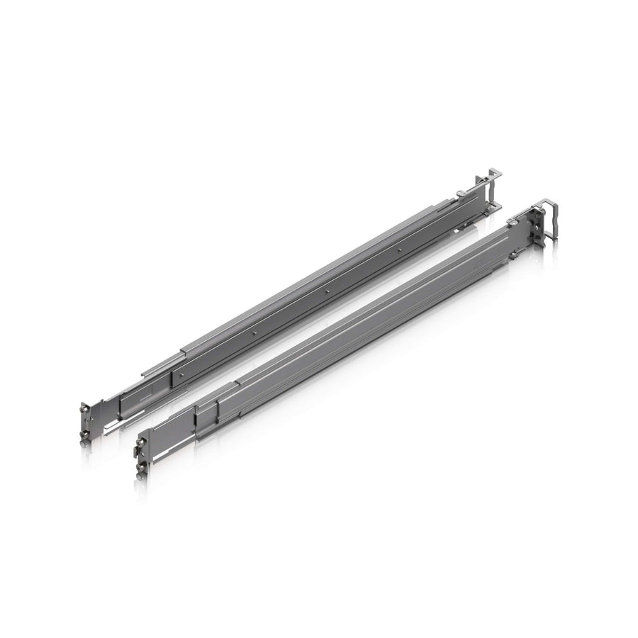 Ubiquiti UniFi Sliding Rack Rails, Adjustable Sliding Rails For UniFi Rack-Mount Gear, Designed For Smooth Sliding And Flexible Fit In 4-Post Racks. - Leader Electronics