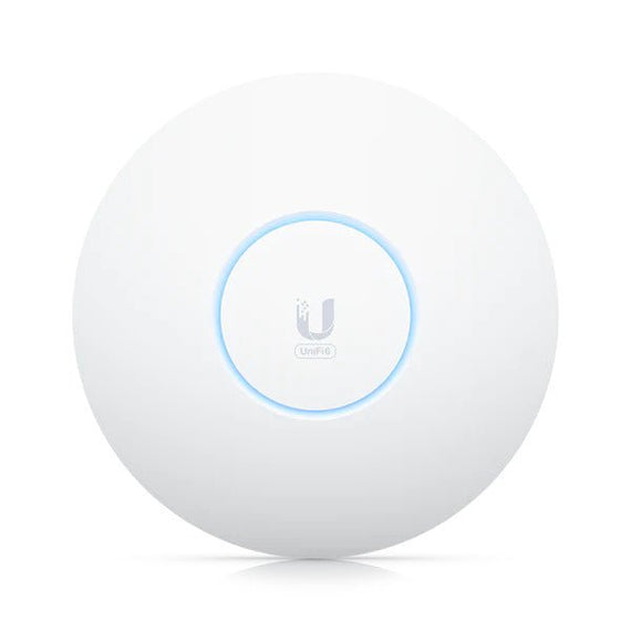 Ubiquiti UniFi U6-Enterprise WiFi 6E 4x4 MIMO PoE+ Access Point,140m Coverage,600+ Device&2.5GbE Uplink, Ceiling Mount,For High-Density - Leader Electronics