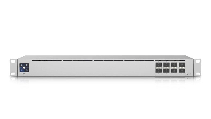Ubiquiti UniFi USW-Aggregation, 8-port 10G SFP+ Aggregation Switch, Layer 2 Switch, Fanless, 1U Rackmount, - Leader Electronics