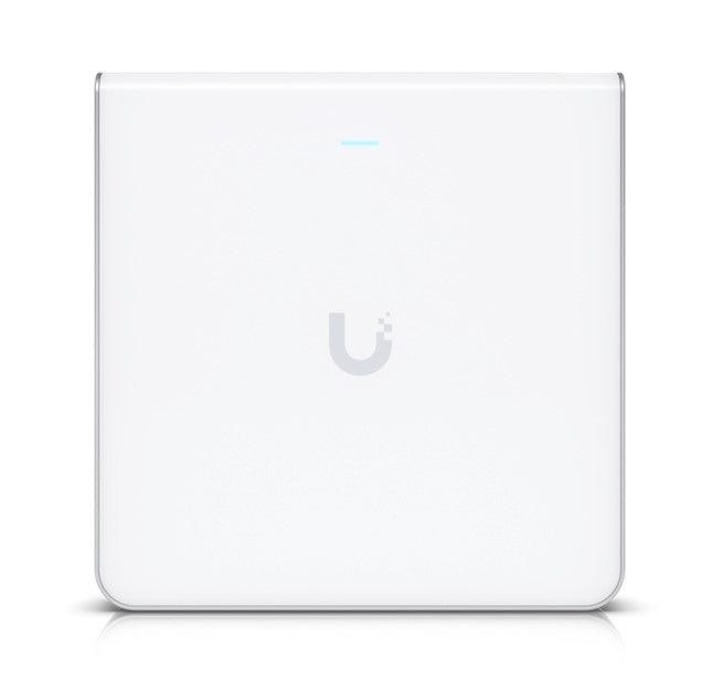 Ubiquiti UniFi Wi-Fi 6 Enterprise Sleek, Wall-mounted WiFi 6E Access Point, Integrated Four-port Switch, For High-density Office Network - Leader Electronics