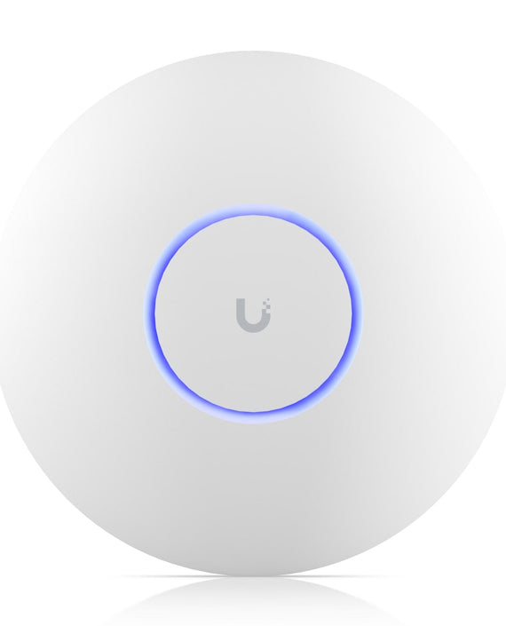 Ubiquiti UniFi WiFi 7 AP U7-Pro, Ceiling-mount,AP 6 GHz Support, 2.5 GbE Uplink, 9.3 Gbps Over-the-air Speed, PoE+ Power, 300+ Device - Leader Electronics