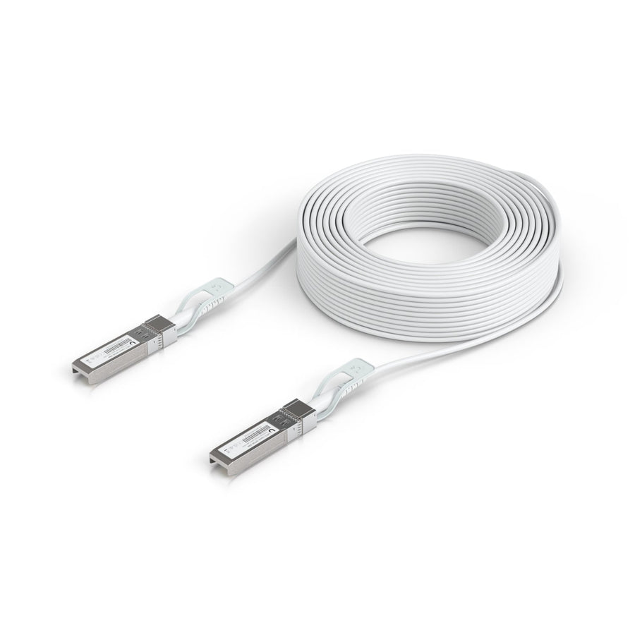 Ubiquiti Uplink Cable Direct Attach Cable, 30M,Auto Link Optimization For Seamless 1G SFP,10G SFP+, 25G SFP28 Intercon Between UniF Items - Leader Electronics