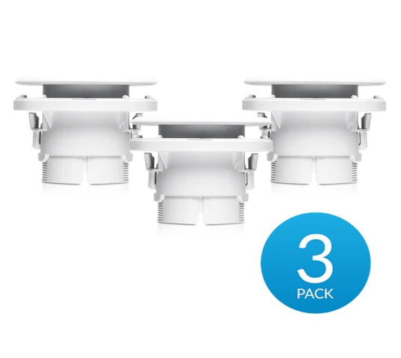 Ubiquiti UVC-G3-FLEX Camera Ceiling Mount Accessory, 3-pack, Compatible with G3 Flex & G5 Flex - Leader Electronics
