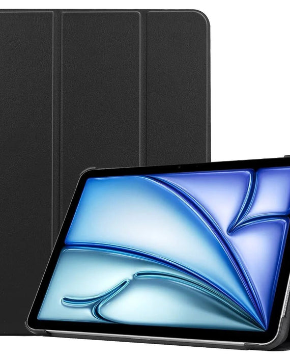 USP Apple iPad (11') (A16) (11th Gen) / iPad (10.9') (10th Gen) Folio Case Black - Slim, PU Leather, Auto Sleep/Wake Function, 5 Years Warranty - Leader Electronics