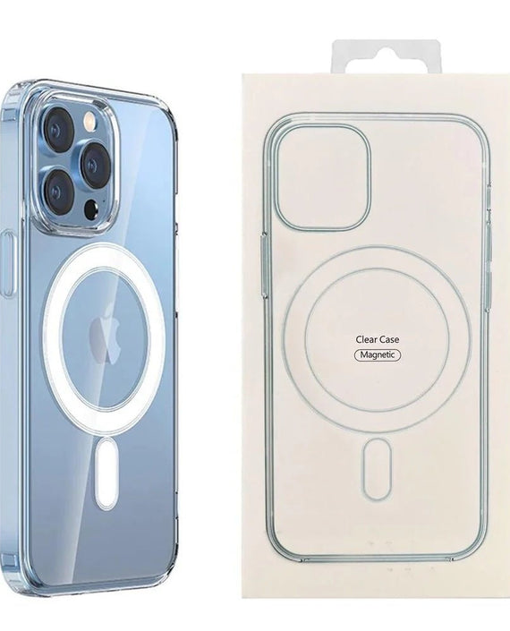 USP Apple iPhone 17 Pro (6.3') Clear Case with MagSafe - Crystal Clear, Slim, Non-Slip, Scratch Resistant, Magnetic, Durable, 3 Year Warranty - Leader Electronics