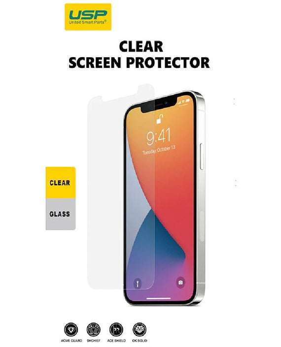 USP Apple iPhone SE (3rd & 2nd Gen) and iPhone 8/7 /6 Tempered Glass Screen Protector : Full Coverage, 9H Hardness, Bubble-free, 3 Years Warranty - Leader Electronics
