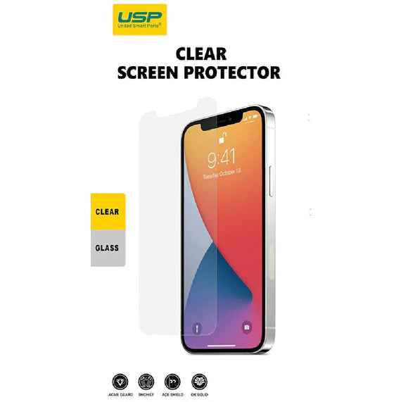 USP Apple iPhone SE (3rd & 2nd Gen) and iPhone 8/7 /6 Tempered Glass Screen Protector : Full Coverage, 9H Hardness, Bubble-free, 3 Years Warranty - Leader Electronics