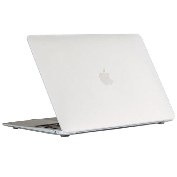 USP Apple MacBook Air (13.3') Hardshell Glassy Matte Case - Clear, Scratch Resistant, Lightweight, Anti-Slip Design, 3 Year Warranty - Leader Electronics