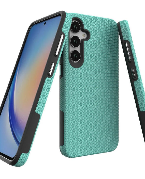 USP Samsung Galaxy A15 Case - Blue Shockproof Dual, Premium Quality 3 Year Warranty - Leader Electronics