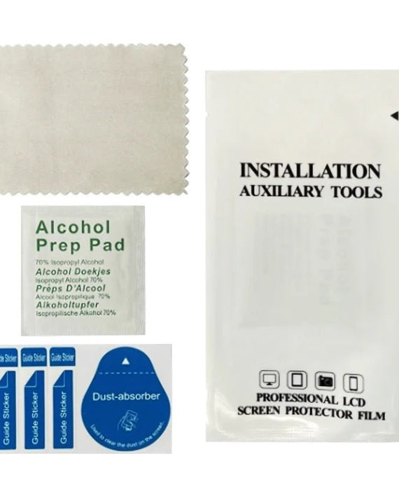 USP Screen Protector Cleaning Pack - Clean Wipes, Dust Absorber, 5 Years Warranty - Leader Electronics