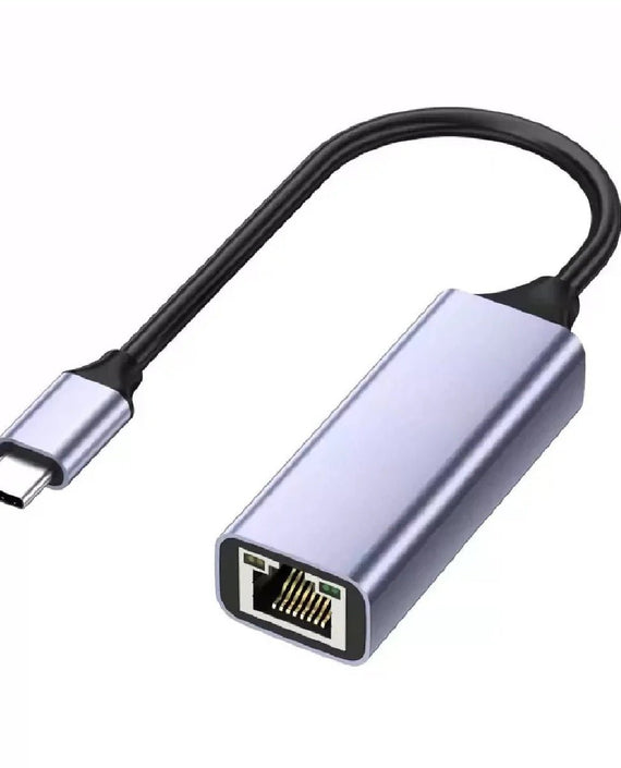 USP USB-C To RJ45 Network Card 2.5G 2500Mbps USB Gigabit Ethernet Adapter, Durabiliity, Premium Feel, Reliable and Efficient,5 Years Warranty - Leader Electronics