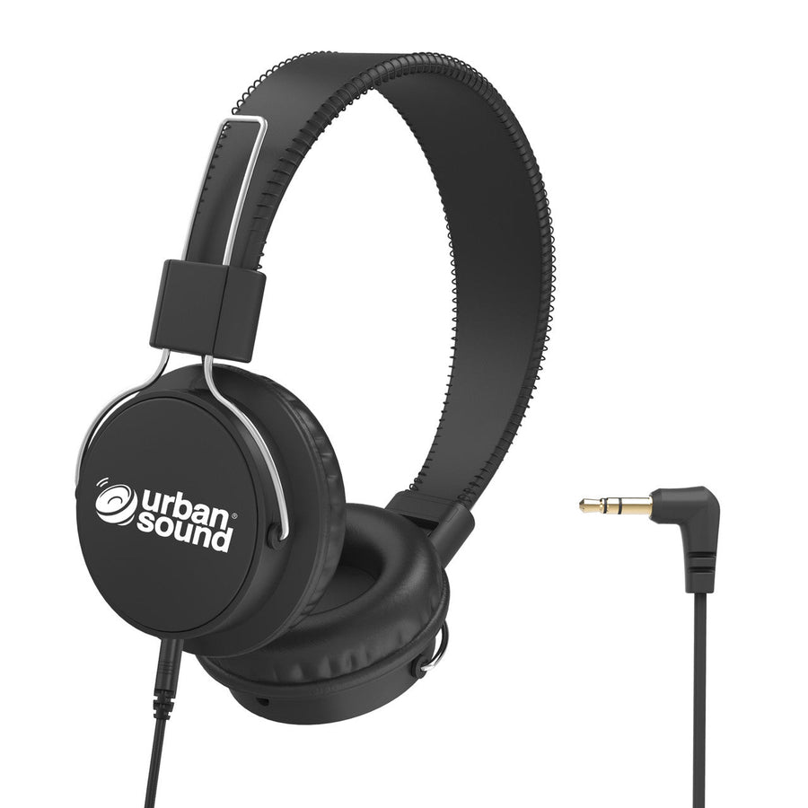 Verbatim Urban Sound Kid’s Headphones, Volume limiting for ear protection. Lightweight 1.2M, Gold plated 3.5mm Jack. High Quality, Ambient Awareness - Leader Electronics