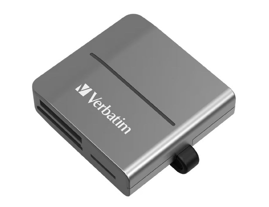 Verbatim USB 3.2 Gen 1 All- in-1 Card Reader SD, SDHC, SDXC, microSD, microSDHC, microSDXC, CF-1, Memory Stick, MS-Pro Duo, xD, and M2. - Leader Electronics