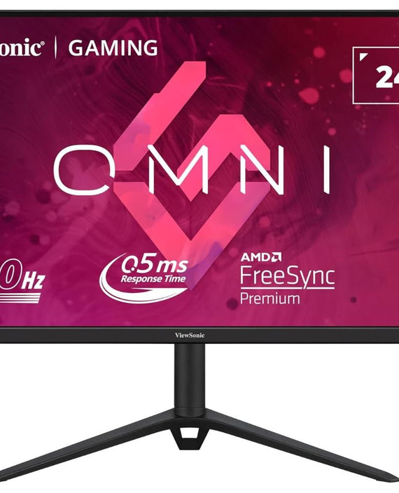 ViewSonic 24' 180Hz 0.5ms, Fast IPS, Crisp Image and Smooth play. VESA Clear MR certified, Freesync, Adaptive Sync, Speakers, HDMI & DP Monitor(LS) - Leader Electronics