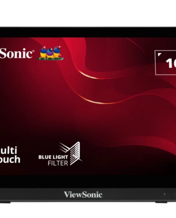ViewSonic TD1630-3 16' 10 Point Projected Capactitive Touch, HDMI and VGA, Dual Speakers, Durable, Scratch Resistant, VESA 75, Monitor. KIOSK - Leader Electronics