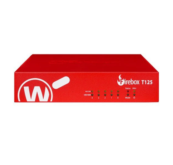 WatchGuard Firebox T125 Appliance Only – License Not Included (Requires Separate WG License Purchase) - Leader Electronics