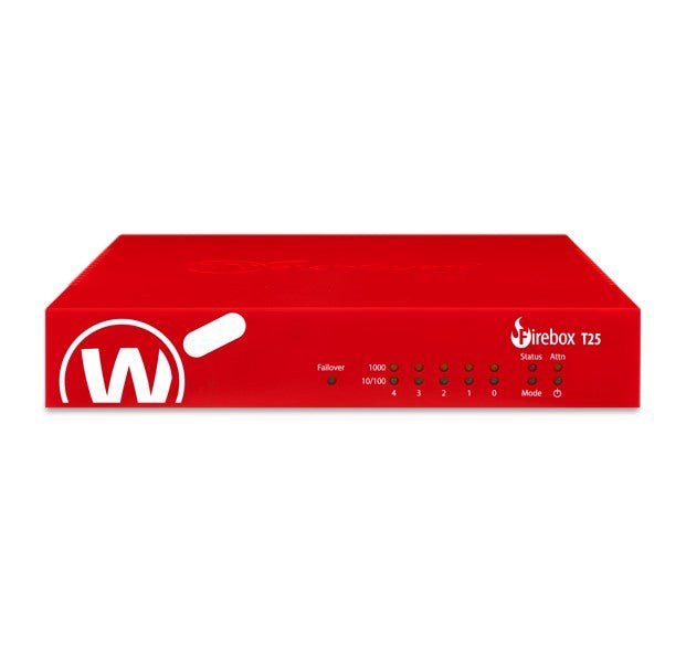 WatchGuard Firebox T25 Appliance Only – License Not Included (Requires Separate WG License Purchase) - Leader Electronics