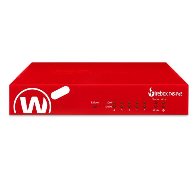WatchGuard Firebox T45-PoE Appliance Only (AU) – License Not Included (Requires Separate WG License Purchase) - Leader Electronics