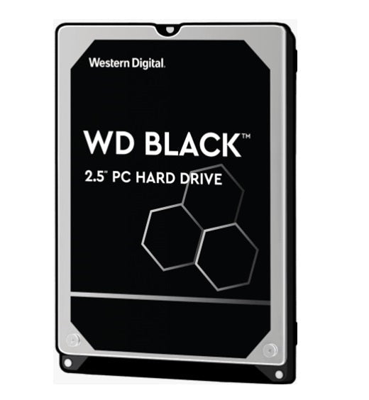 Western Digital WD Black 500GB 2.5' HDD SATA 6gb/s 7200RPM 64MB Cache SMR Tech for Hi-Res Video Games 5yrs Wty - Leader Electronics