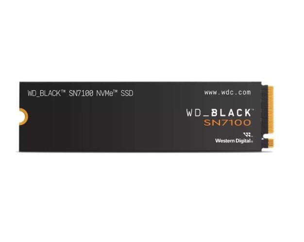 Western Digital WD BLACK SN7100 NVMe - 1TB SSD - 7250MB/s 6900MB/s R/W 1000K/1400K IOPS M.2 2280 PCIe4.0 5yrs ~WDS100T4X0E-00CJA0 - Leader Electronics