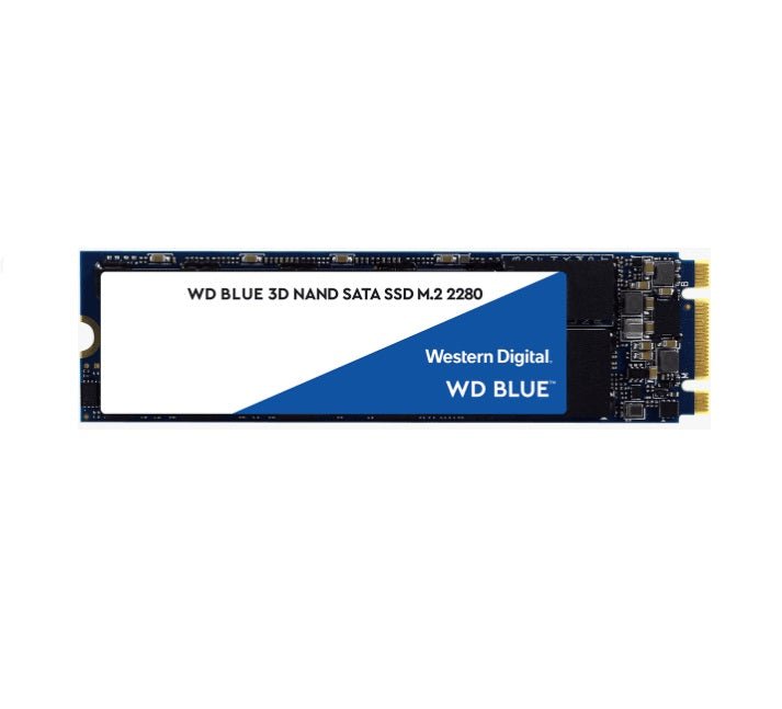 Western Digital WD Blue 1TB M.2 SATA SSD 560R/530W MB/s 95K/84K IOPS 400TBW 1.75M hrs MTTF 3D NAND 7mm 5yrs - Leader Electronics