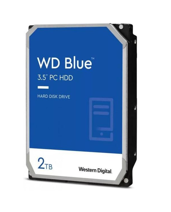 Western Digital WD Blue 2TB 3.5' HDD SATA 6Gb/s 7200RPM 256MB Cache SMR Tech 2yrs Wty - Leader Electronics
