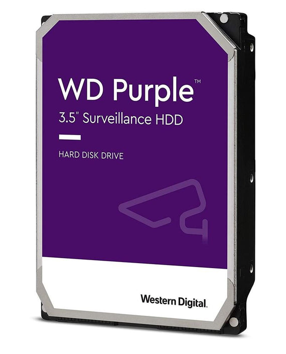 Western Digital WD Purple Pro 22TB 3.5' Surveillance HDD 7200RPM 512MB SATA3 265MB/s 550TBW 24x7 64 Cameras AV NVR DVR 2.5mil MTBF 5yrs - Leader Electronics