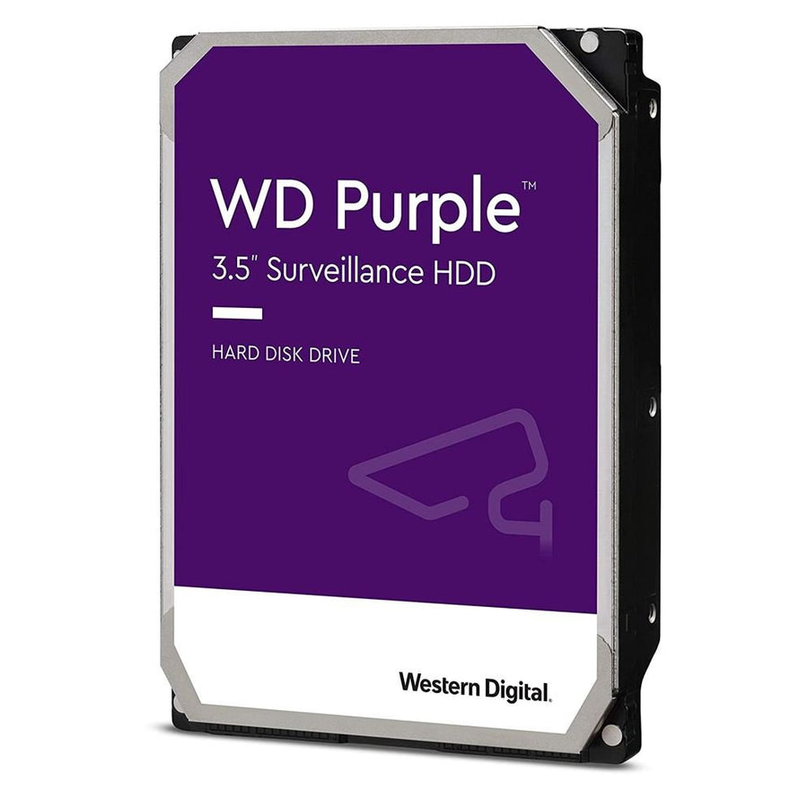 Western Digital WD Purple Pro 22TB 3.5' Surveillance HDD 7200RPM 512MB SATA3 265MB/s 550TBW 24x7 64 Cameras AV NVR DVR 2.5mil MTBF 5yrs - Leader Electronics