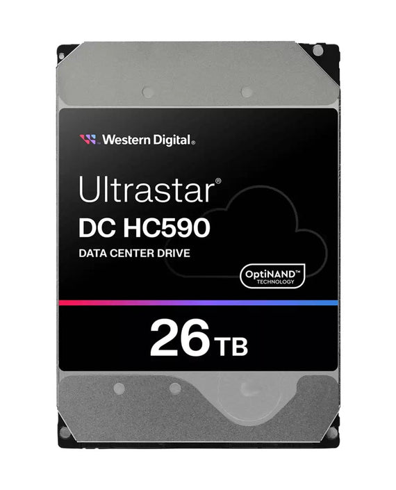 Western Digital WD Ultrastar DC HC590 Data Center Hard Drive - 26TB 3.5' SATA 512MB 7200RPM 5yrs wty WUH722626ALE6L4 - Leader Electronics