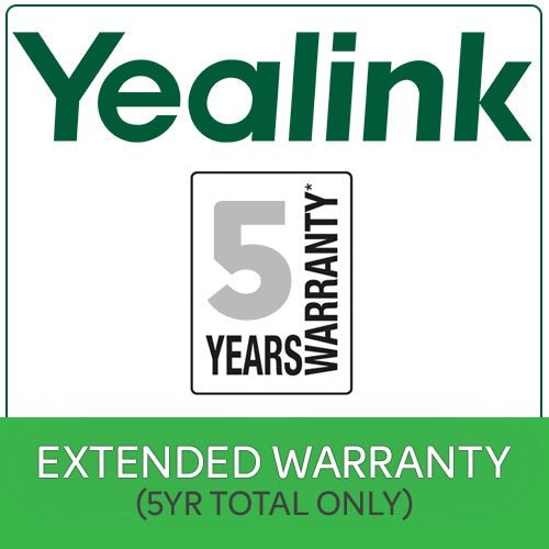 Yealink 5 Years Extended Return To Base (RTB) Yealink Warranty $50 value, Yealink Microsoft Devices AMS Program for End Users - Leader Electronics