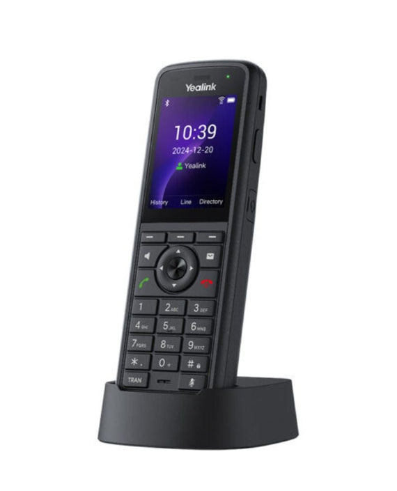 Yealink AX86R Rugged Wi-Fi IP Phone, 2.4' Color Display, IP67 Rated, HD Audio, Bluetooth 5.0, Wi-Fi 6, 13h Talk Time, 4 SIP Accounts, Type-C Charging - Leader Electronics