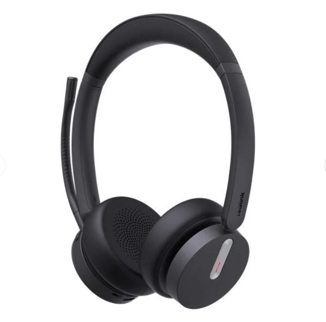 Yealink BH70 Bluetooth Wireless Stereo Headset Teams USB-C&A , Microsoft Teams Certified, 3-Mic Noise Cancellation, 35 HoursTalkTime, Bluetooth 5 - Leader Electronics