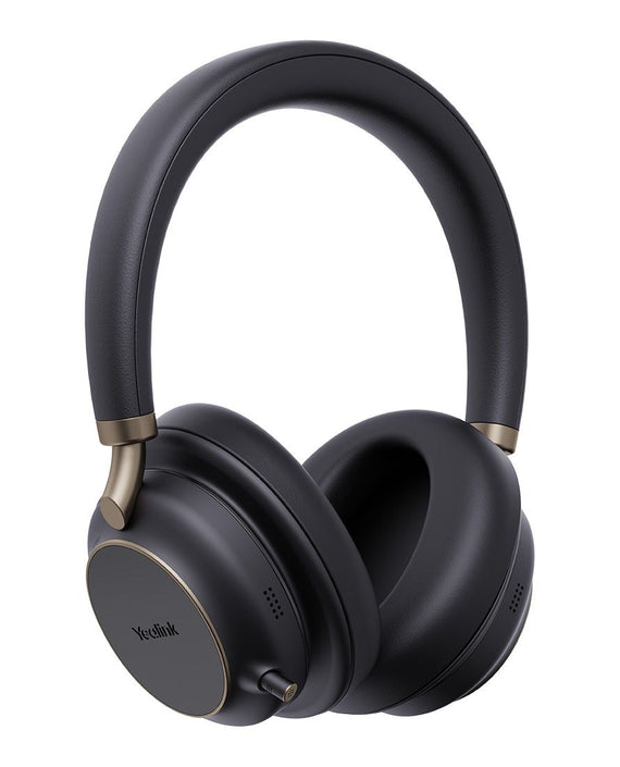 Yealink BH76 Plus Teams Black USB-C/A Bluetooth Stereo Headset, 5Mic Beamforming Noise Cancellation Talk time up to 35h, Bluetooth 5.3 USB-C/A Dongle - Leader Electronics