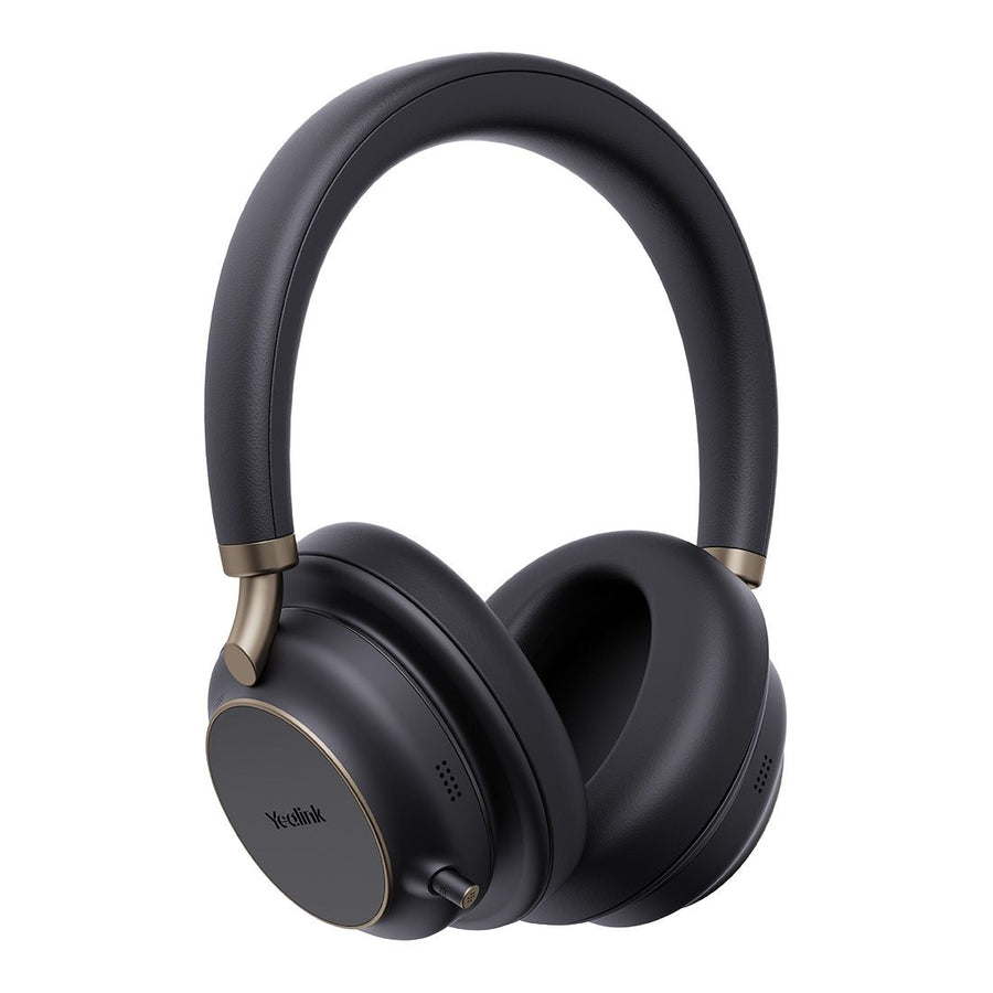 Yealink BH76 Plus Teams Black USB-C/A Bluetooth Stereo Headset, 5Mic Beamforming Noise Cancellation Talk time up to 35h, Bluetooth 5.3 USB-C/A Dongle - Leader Electronics