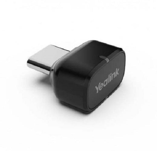 Yealink BT51-C, USB-C Bluetooth Dongle, Support BH72/BH76 Connect To PC , guarantees a first-rate range of up to 100ft/30m Black, Plug-and-play - Leader Electronics