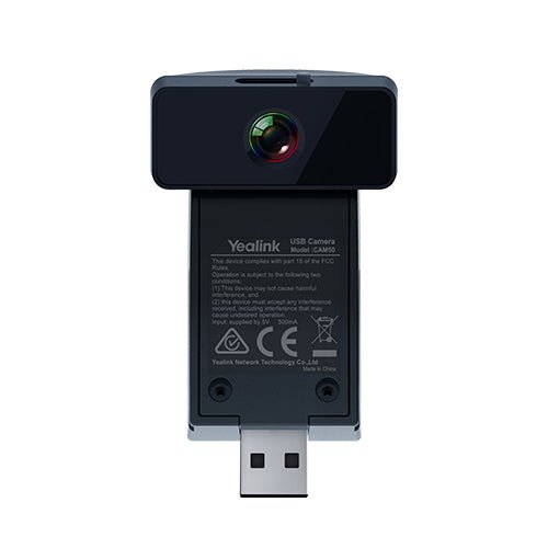 Yealink CAM50 Camera Compatible with Yealink SIP-T58W/SIP-T58A IP Phones, 5 mega-pixel HD Camera, 720p@30fps, Ease-of-use, Plug and Play - Leader Electronics