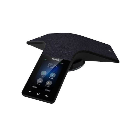 Yealink CP935W Wireless Wi-Fi Touch-Sensitive Conference Phone, 6-Microphone Array, 360° Voice Pickup, Wi-Fi Mode Support, Rechargeable Battery,BYOD - Leader Electronics
