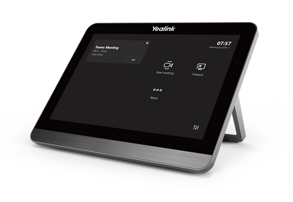Yealink CTP18 Teams Collaboration Touch Panel, Annotation on Shared Content, Conference Control, Flexible Deployment, 8-Inch Touch Screen - Leader Electronics