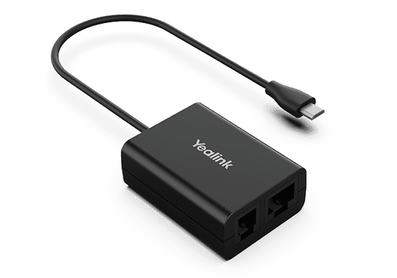 Yealink EHS60 WH6X DECT, Wireless Headset Adapter for WH6x Yealink headsets, USB, Plug And Play - Leader Electronics