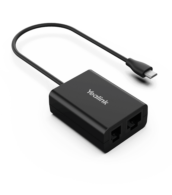 Yealink EHS61 Wireless Headset Adapter for WH62/3, Compatible with Unify/Mitel/Yealink T27G/29G/4xG - Leader Electronics