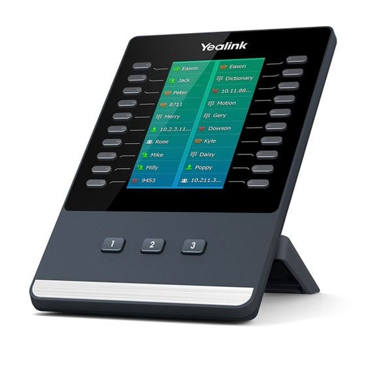 Yealink EXP50 Colour-screen Expansion Module for Yealink T5 Series IP phones, Yealink T53/T53W/T54W/T57W/T58A, T56A/ T58A/MP56/MP58/MP58-WH - Leader Electronics