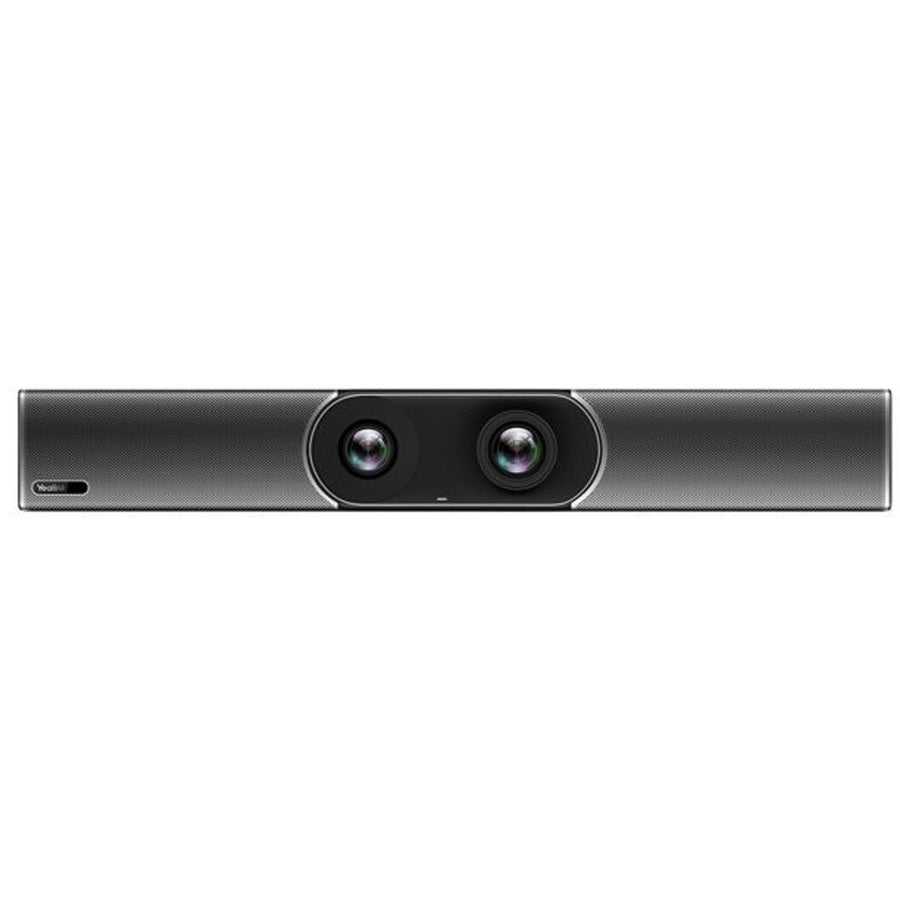 Yealink MeetingBar A30 Microsoft Teams and Zoom Rooms on Android, Medium Room, 10-15 people, Two 4K Cameras, Auto Framing, VCR11 - Leader Electronics