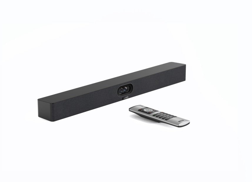 Yealink MeetingBar A40 Microsoft Teams and Zoom Rooms on Android, For Small toMedium Room, 10-15 people,Two 4K Cameras, Auto Framing, Speaker Tracking - Leader Electronics