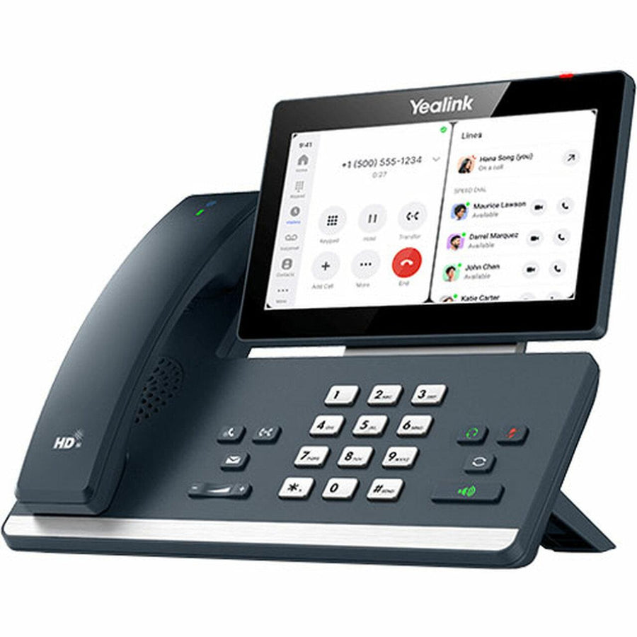 Yealink MP58 Zoom Edition Android 9.0 Phone, 7' Colour Touch Screen, HD Audio, Dual Gig Ports, Built in Bluetooth and WiFi, Native Zoom User (EOL) - Leader Electronics
