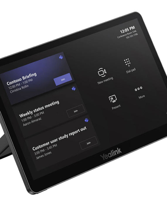 Yealink MTouch Plus 11.6-Inch 1080P Touch Panel, Unleash Multi-Screens Potential, Share Ideas Freely, Power Supply for PC, Automatic Wake-up - Leader Electronics